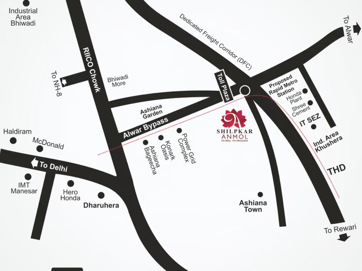 Shilpkar Anmol location map